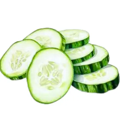 cocumber slices of wrap of the day