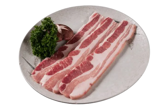 streaky bacon
