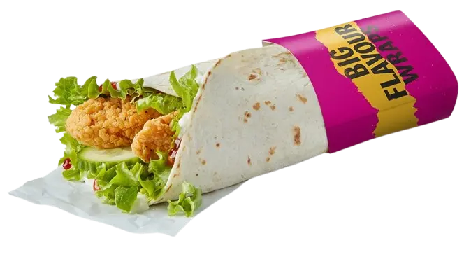 sweet chilli chicken one wrap