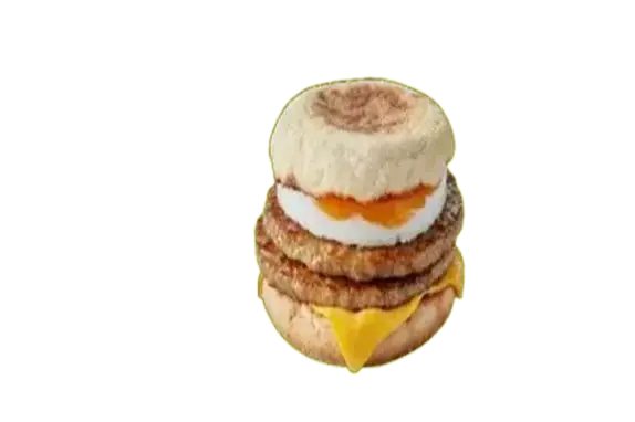 Double Sausage Egg McMuffin
